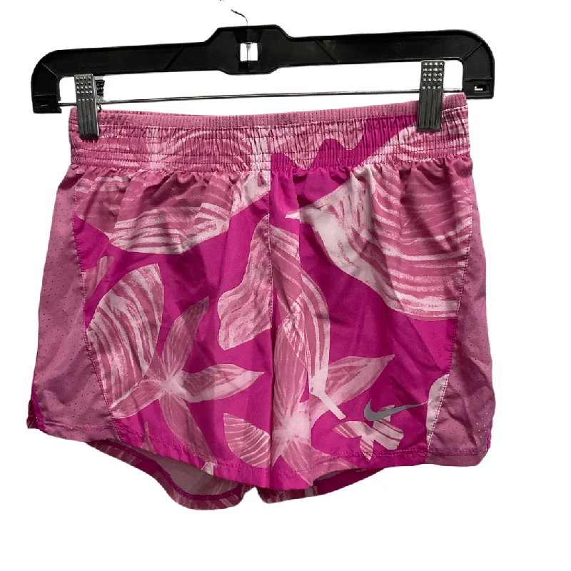 Soft Fleece Shorts-Shorts By Nike In Pink, Size: Xs