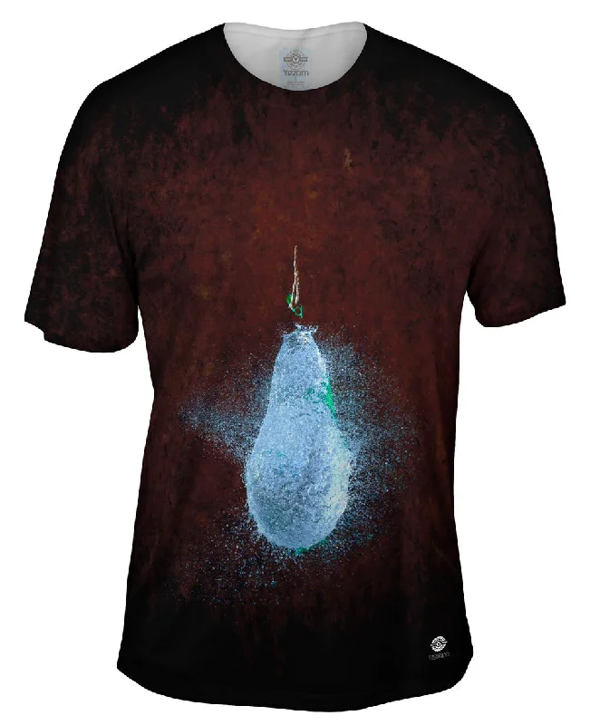 Comfortable Fitted T-Shirt-High Speed Balloon Explosion