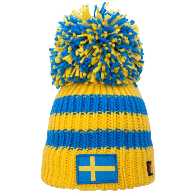 Comfortable Sports Visor-Sweden Big Bobble Hat