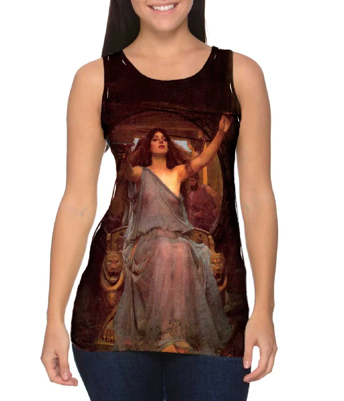 Trendy Printed Muscle Vest-John William Waterhouse - "Circe Offering the Cup to Ulysses"