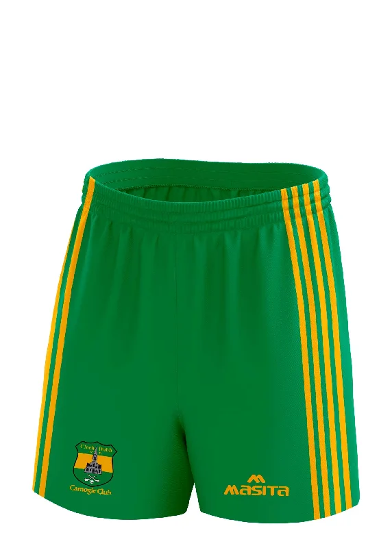 Casual Loose Fit Shorts-Cloughduv Camogie Match Shorts Adult