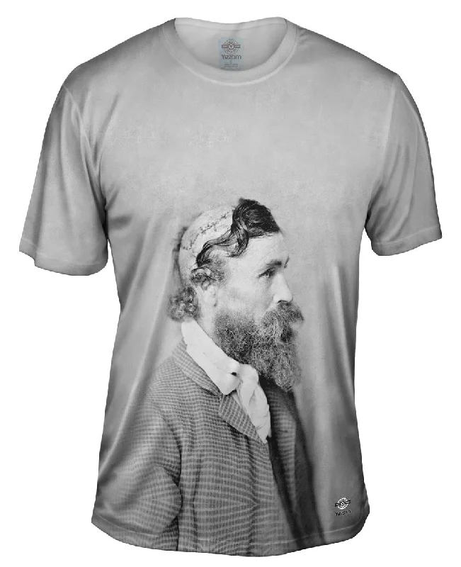 Fun Graphic Print T-Shirt-Robert Mcgee Scalped