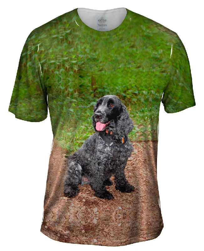 All-Season Cotton T-Shirt-Precious Cocker Spaniel