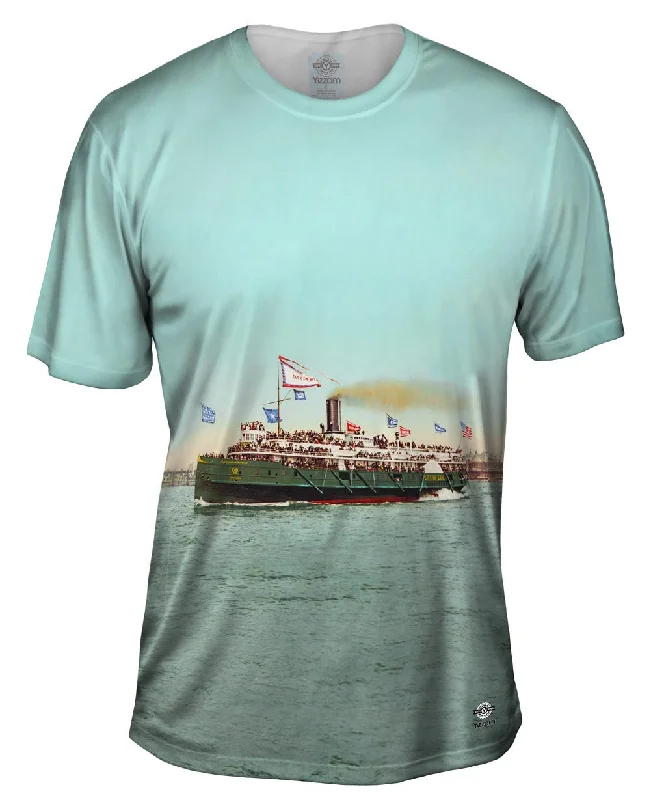 Stylish Cotton Blend T-Shirt-City Of Erie