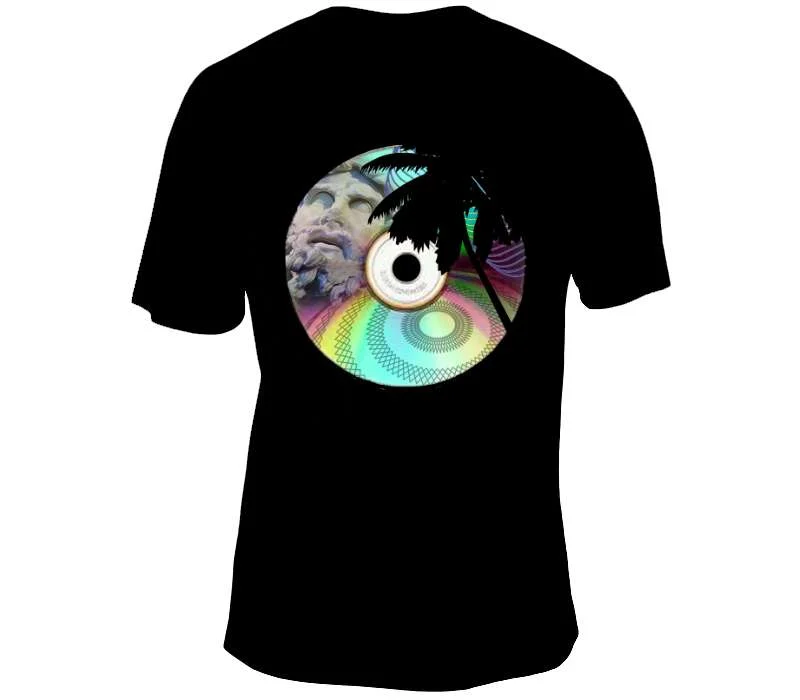 Lightweight Casual T-Shirt-Captured on a Compact Disk