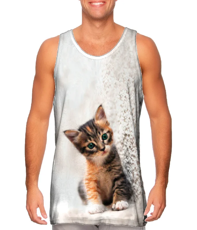 Trendy Athletic Tank Top-Kitty Cat Carpet Scratch