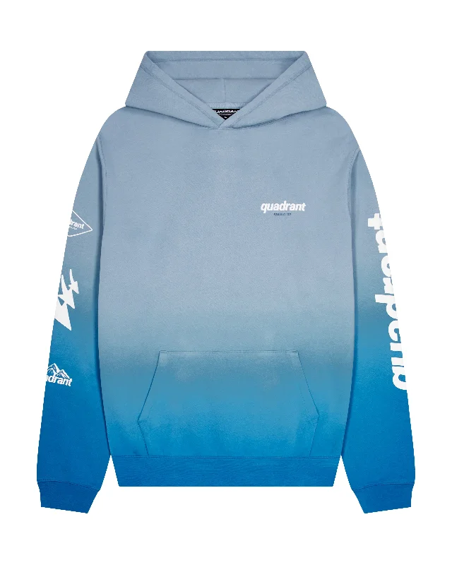 Comfortable Hoodie Sweatshirt-OMBRE EXPLORATION DIVISION HOODIE