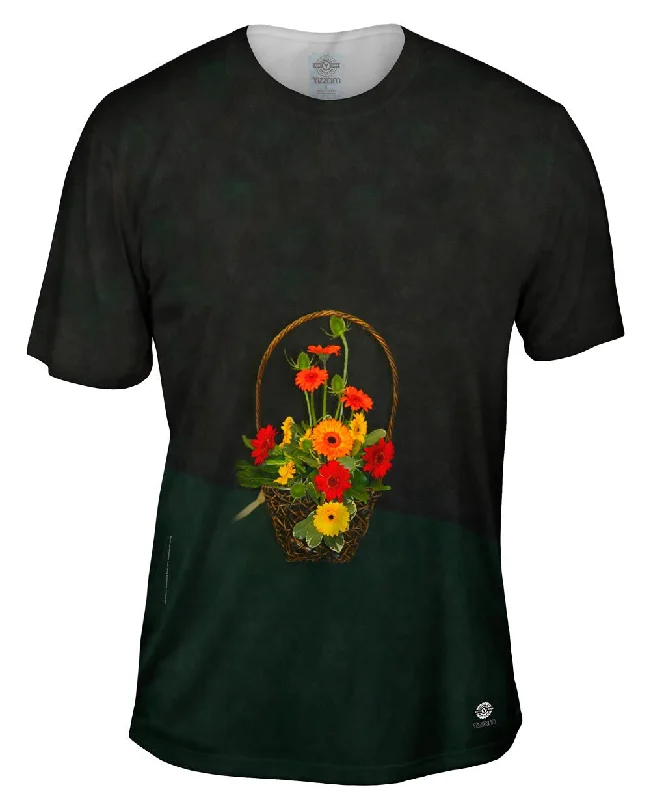 Custom Logo Print T-Shirt-130Th Sandringham Flower 1Show