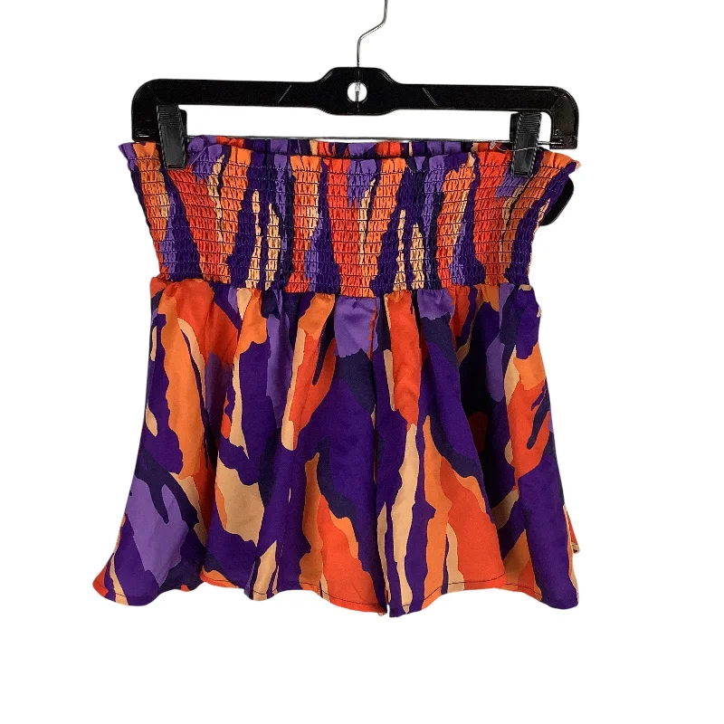 Classic Sweat Shorts-Shorts By Clothes Mentor In Purple, Size: S