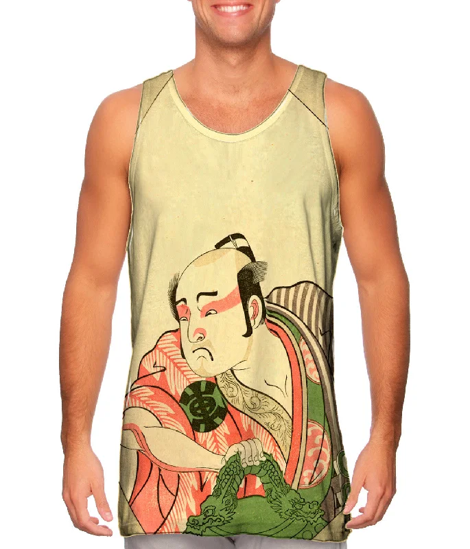 Stylish Slim Fit Tank-Japan -"Ukiyo Print" (1770)