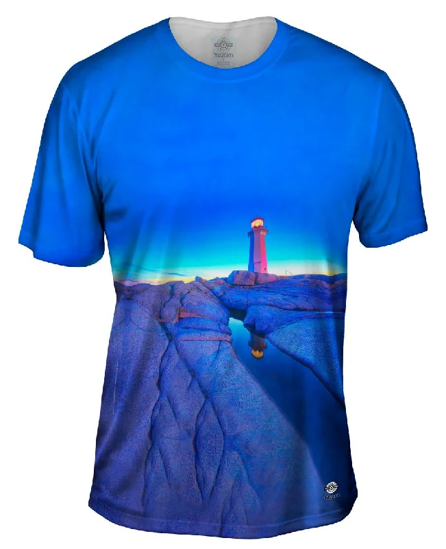 Premium Printed T-Shirt-Mardi Sunset