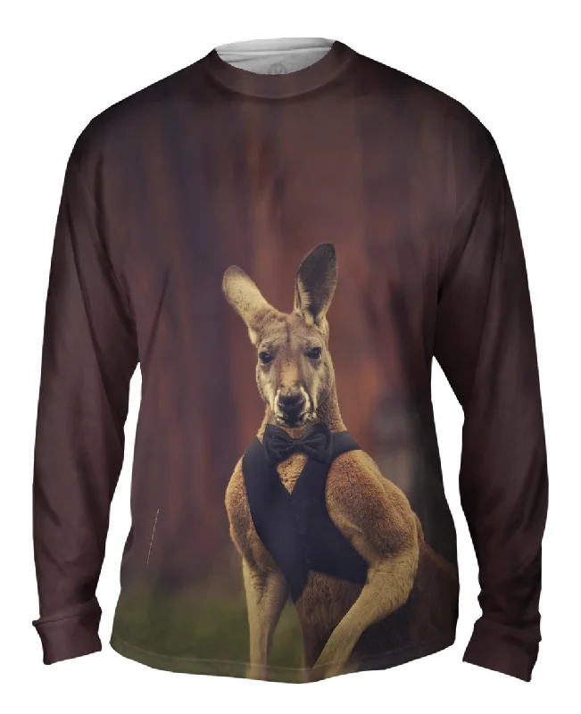 Comfortable Thermal Long Sleeve-Bow Tie Kangaroo