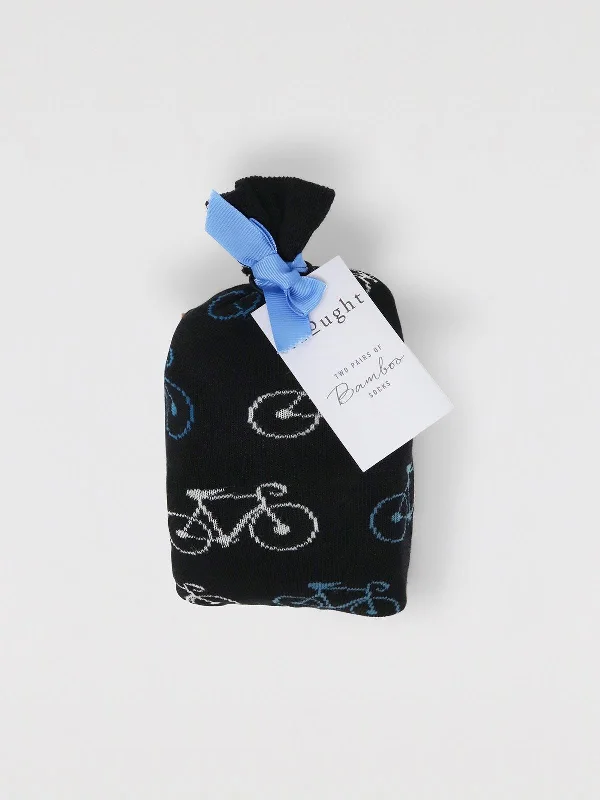 Stylish Comfortable Socks-Benrus Bike Socks In A Bag - Multi