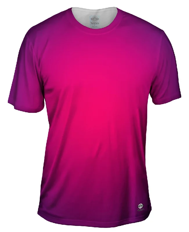 Trendy Street Style T-Shirt-Purple Pink