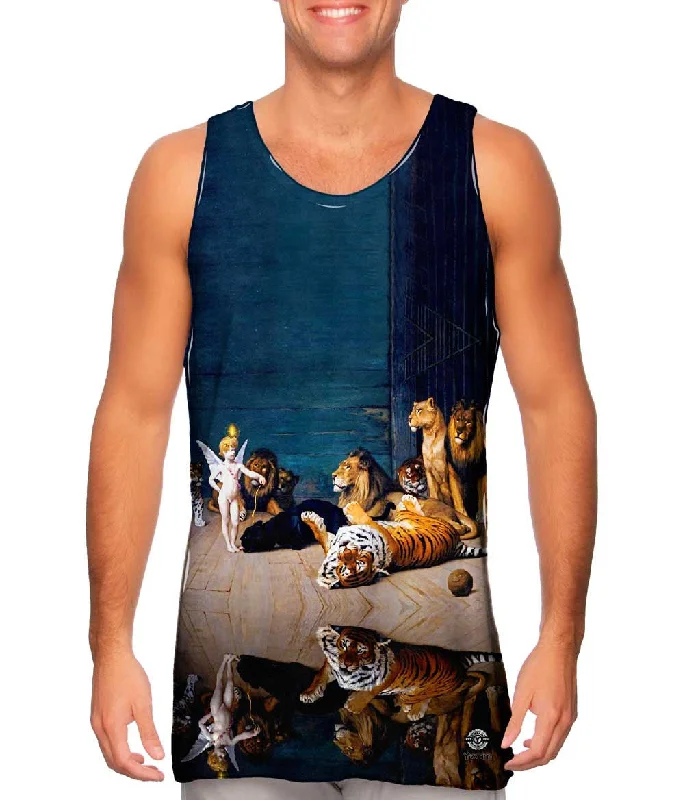 Stylish Zip-Up Vest-Jean Leon Gerome - "Whoever You Are Here Is Your Master"