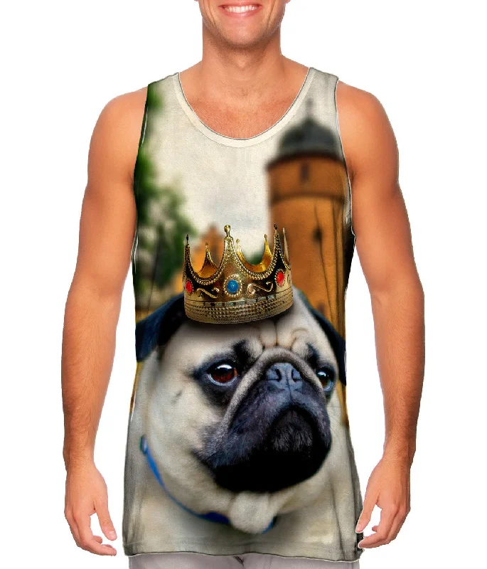 Premium Yoga Vest-King Castle Pug