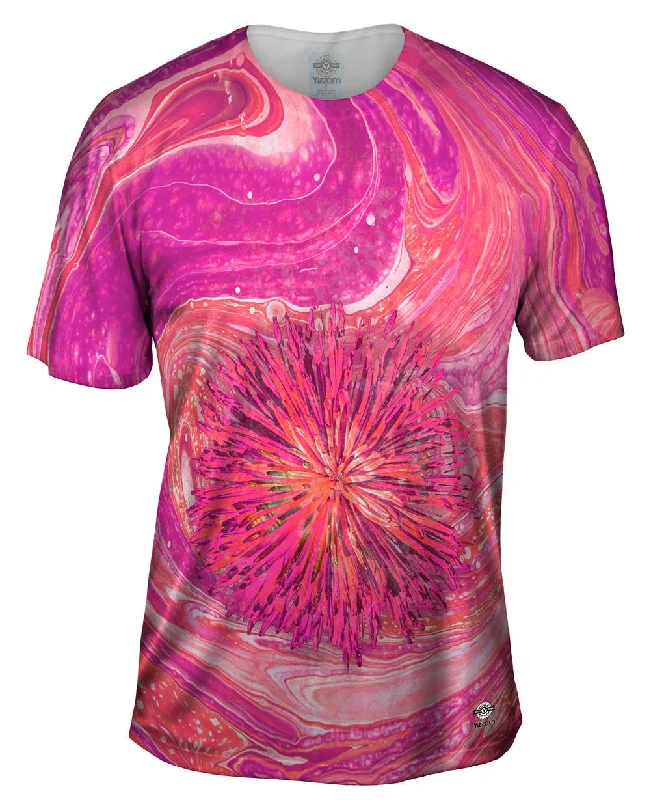 Sporty Athletic T-Shirt-Hippie Dippie Crazy Paint