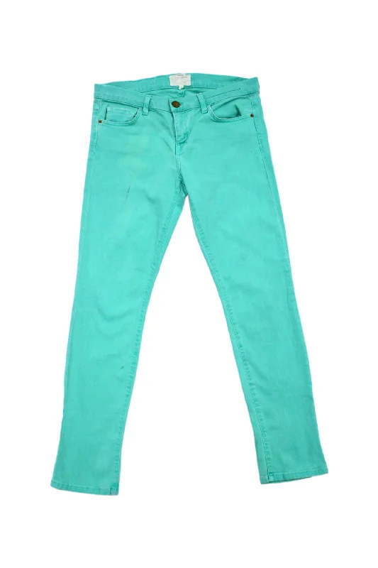 Comfortable Tapered Joggers-Current Elliott - Green Jeans