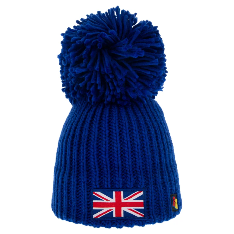 Premium Bucket Hat-Union Jack Big Bobble Hat