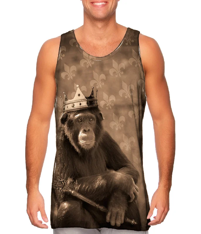 Classic Sports Sleeveless Top-Jungle King Monkey