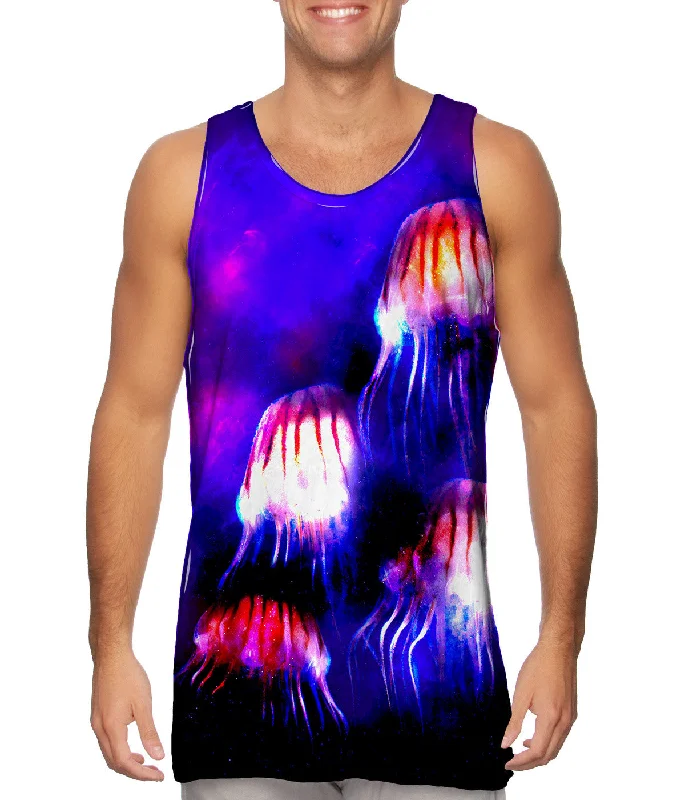 Classic Gym Tank Top-Jelly Fish 002