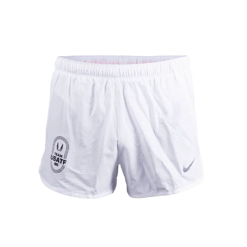 Trendy Cargo Pocket Shorts-Nike USATF Men's Dri-FIT 3" Brief-Lined Running Shorts