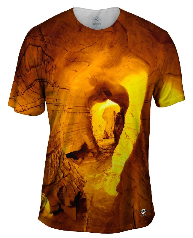 Relaxed Fit Logo T-Shirt-Inside The Golden Caves