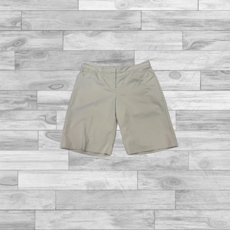 Stylish Beach Shorts-Shorts By Izod In Tan, Size: 8