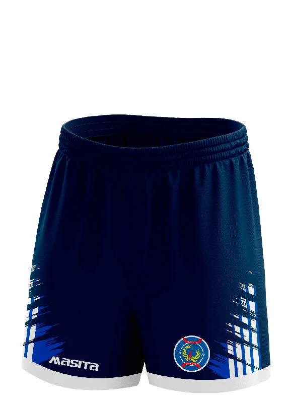 Fashionable High-Waisted Shorts-Tullamore Camogie Barkley Style Training Shorts Adult