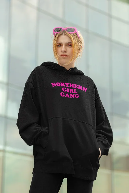 Comfortable Hoodie Sweatshirt-Northern Girl Gang Hoodie