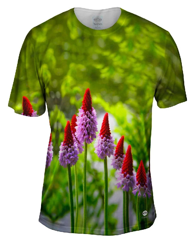 Athletic Fit Performance T-Shirt-Sandringham Flowers