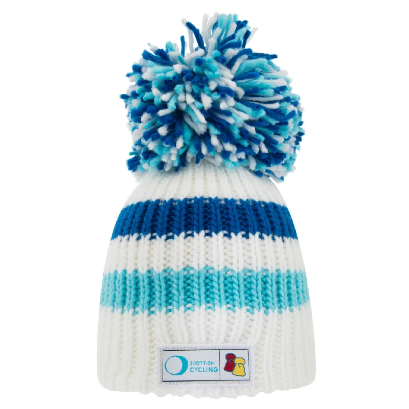 Comfortable Flat-Bill Hat-Scottish Cycling Big Bobble Hat