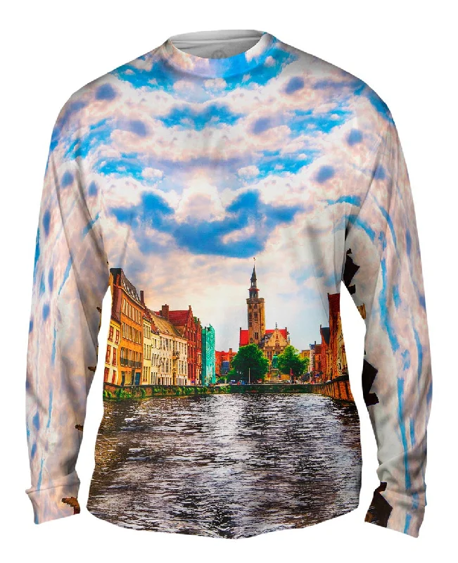 Stylish Long Sleeve Tee-Bruges