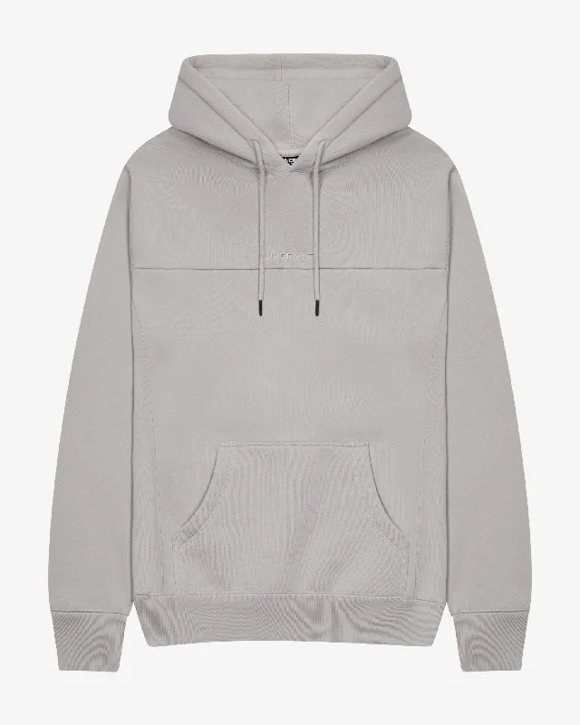 Trendy Crew Neck Hoodie-SILVER ORIGINALS HOODIE