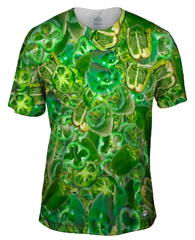 Stylish High-Quality T-Shirt-Green Pepper Jumbo