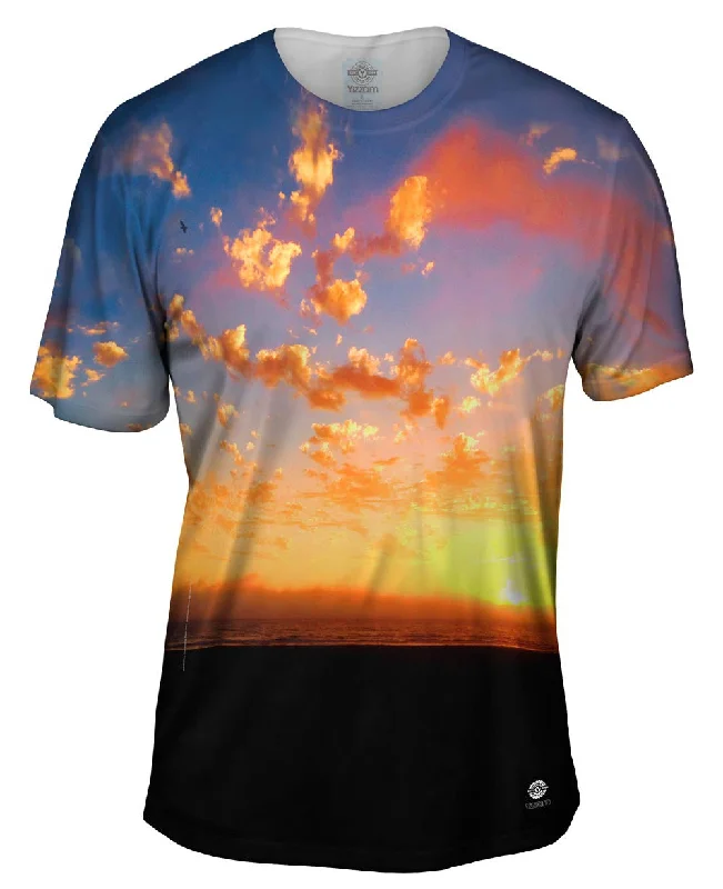 Soft and Breathable T-Shirt-Sunset Dream