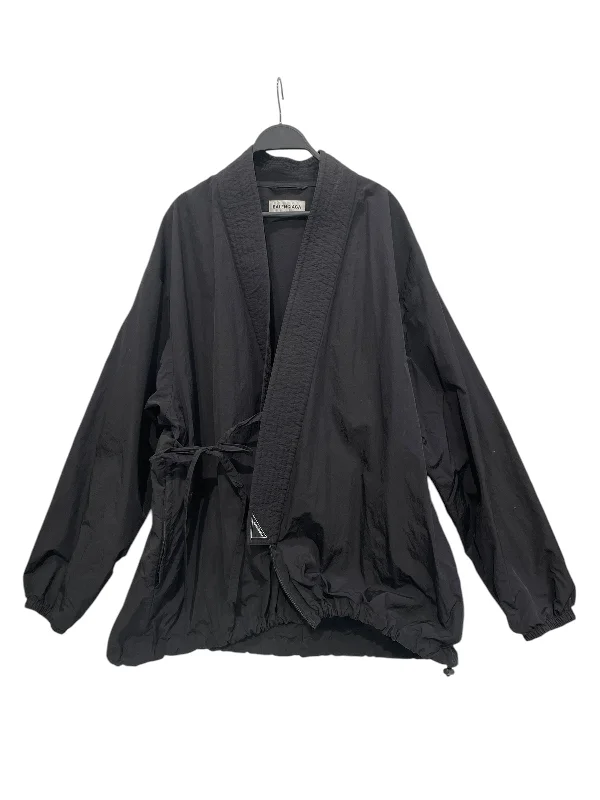 Premium Peacoat Jacket-BALENCIAGA/Jacket/36/Polyester/BLK/JUDO JACKET