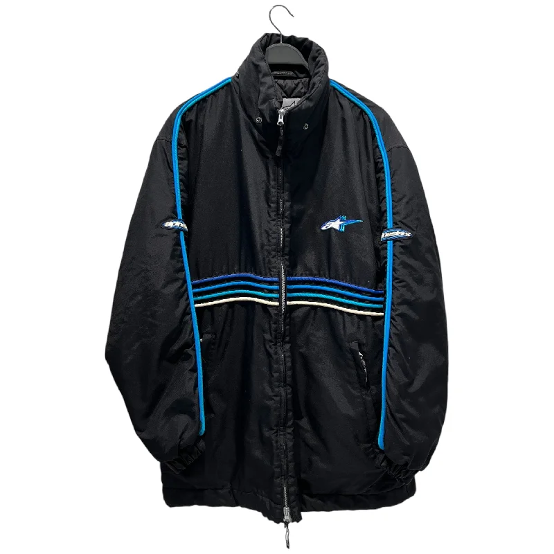 Stylish Hooded Jacket-alpinestars/Jacket/L/BLK/