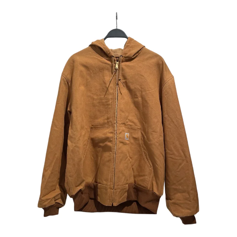 Comfortable Track Jacket-Carhartt/Jacket/XL/Brown/Cotton/J131-BRN