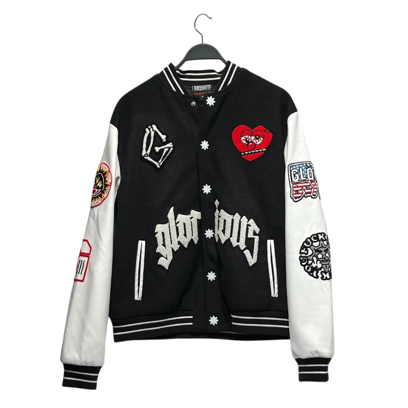 Custom Insulated Jacket-CHIEF KEEF GLOGANG/Jacket/XL/Polyester/BLK/All Over Print/VARSITY