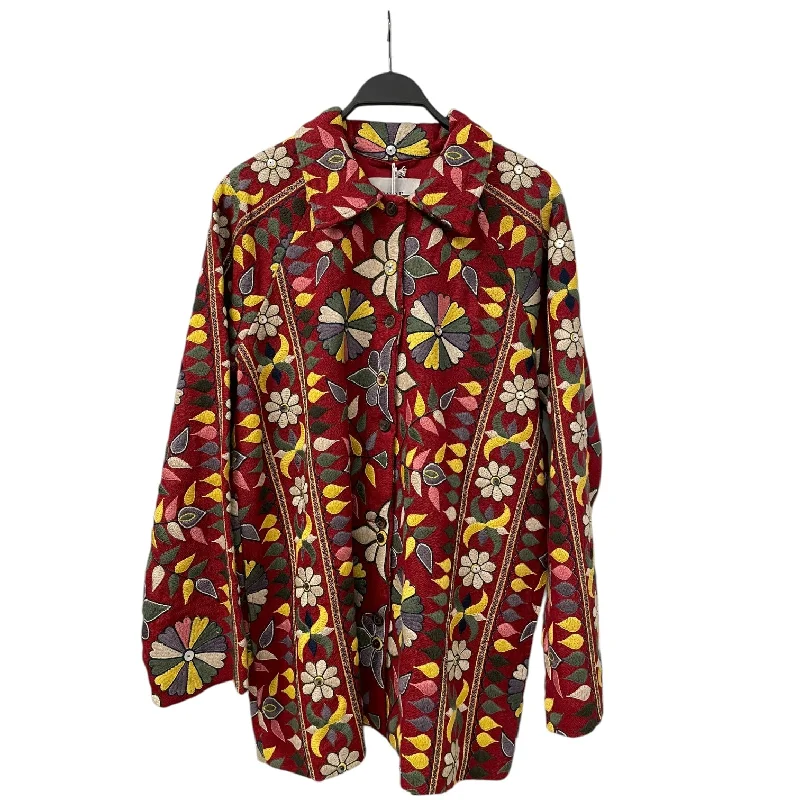 Trendy Utility Jacket-BODE/Jacket/L/XL/Wool/MLT/All Over Print/FLORAL PATTERN