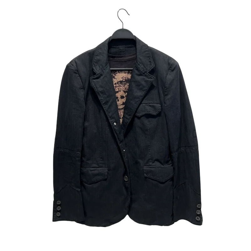 Stylish Cardigan Jacket-House of Howe/Jacket/M/BLK/cross embroidery